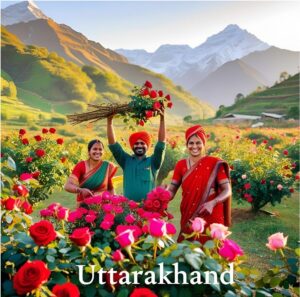 Fragrant Revolution in Uttarakhand: गुलाब की खेती से बदलेगी किस्मत